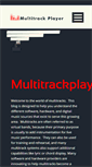 Mobile Screenshot of multitrackplayer.com